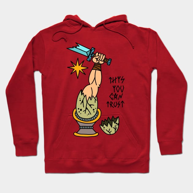 This you can trust Hoodie by Ninja Tiger Magic Bringer